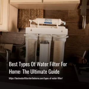 Read more about the article Best Types Of Water Filter For Home: The Ultimate Guide