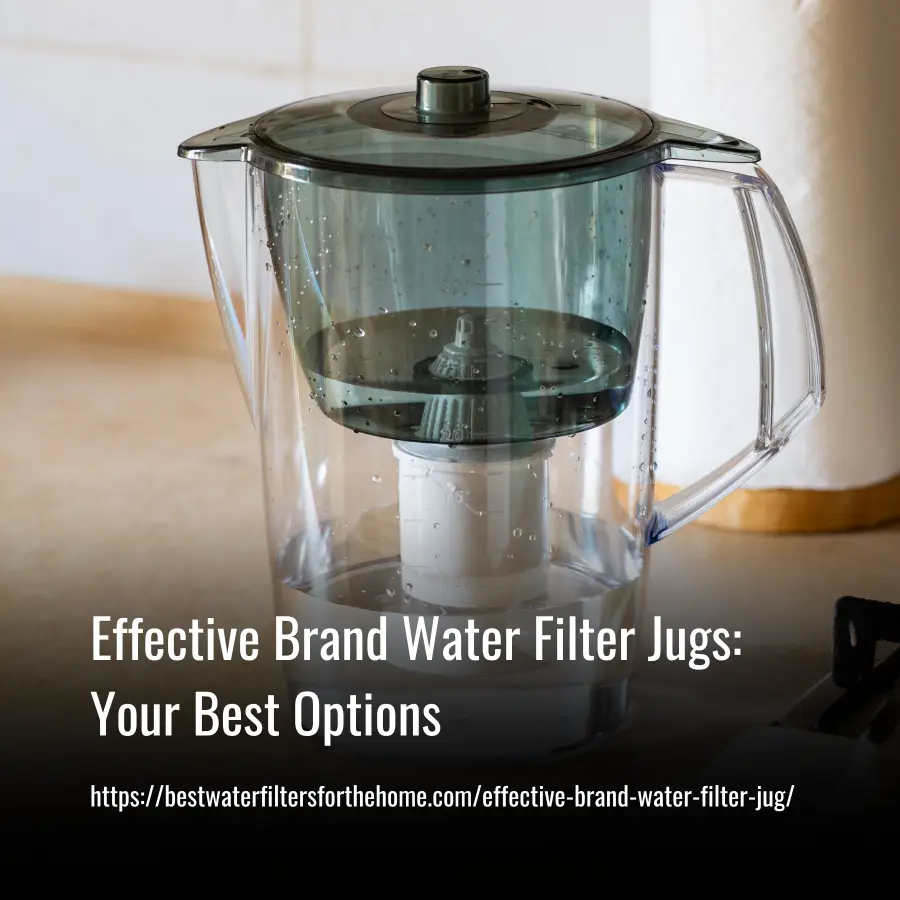 Effective Brand Water Filter Jugs