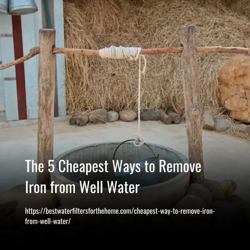Read more about the article The 5 Cheapest Ways to Remove Iron from Well Water