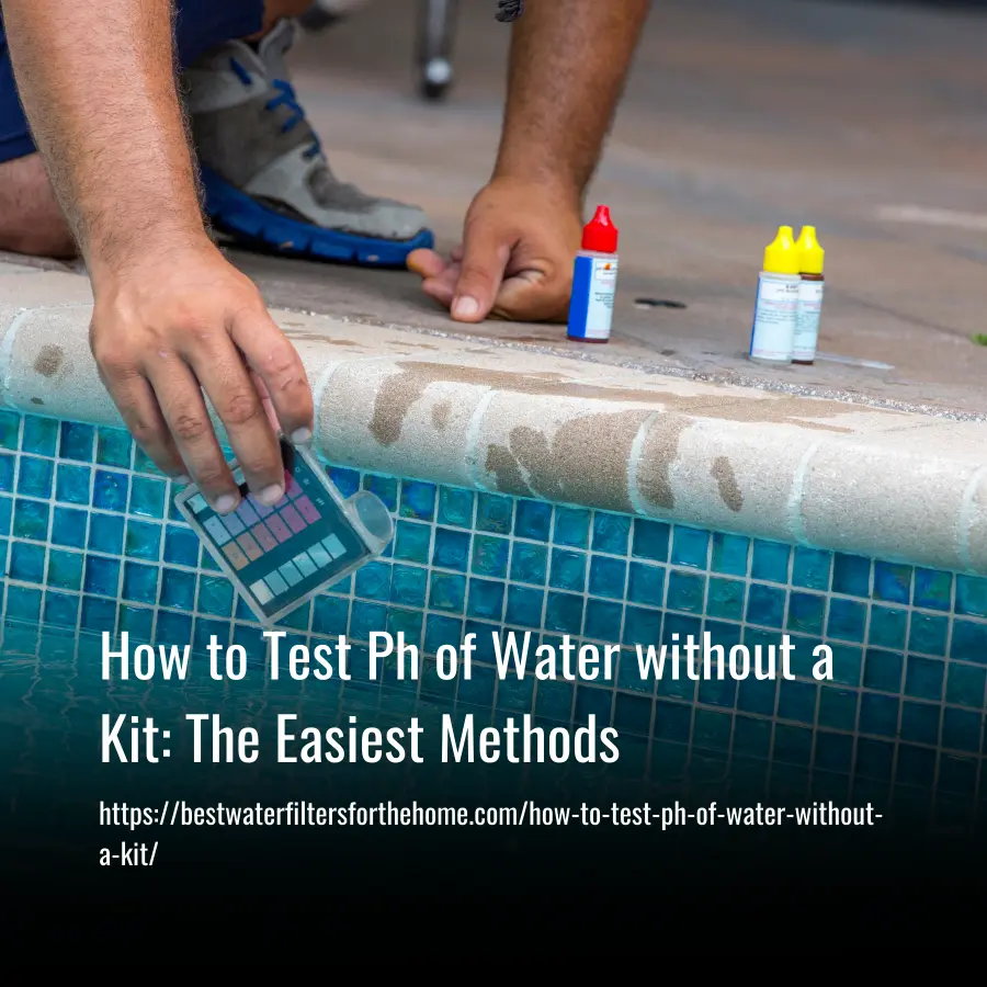 how to test ph of water without a kit