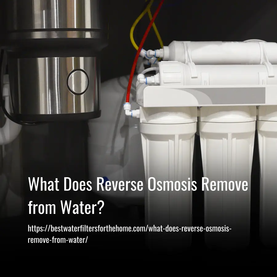 what does reverse osmosis remove from water