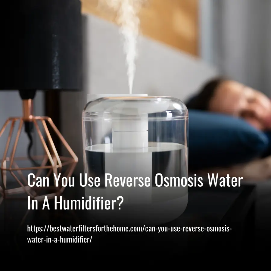 Can You Use Reverse Osmosis Water In A Humidifier