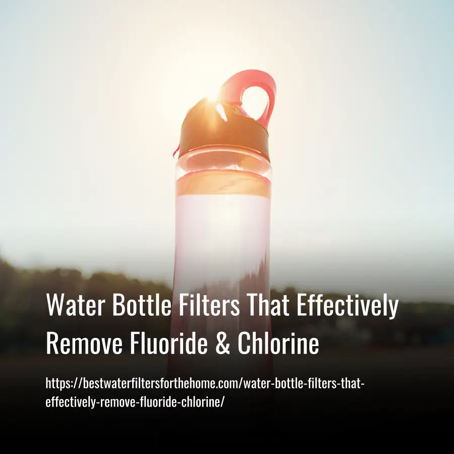 water bottle filters that effectively remove fluoride & chlorine